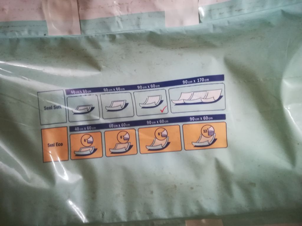 Senior Inkontinenz Einlagen ungeöffnet