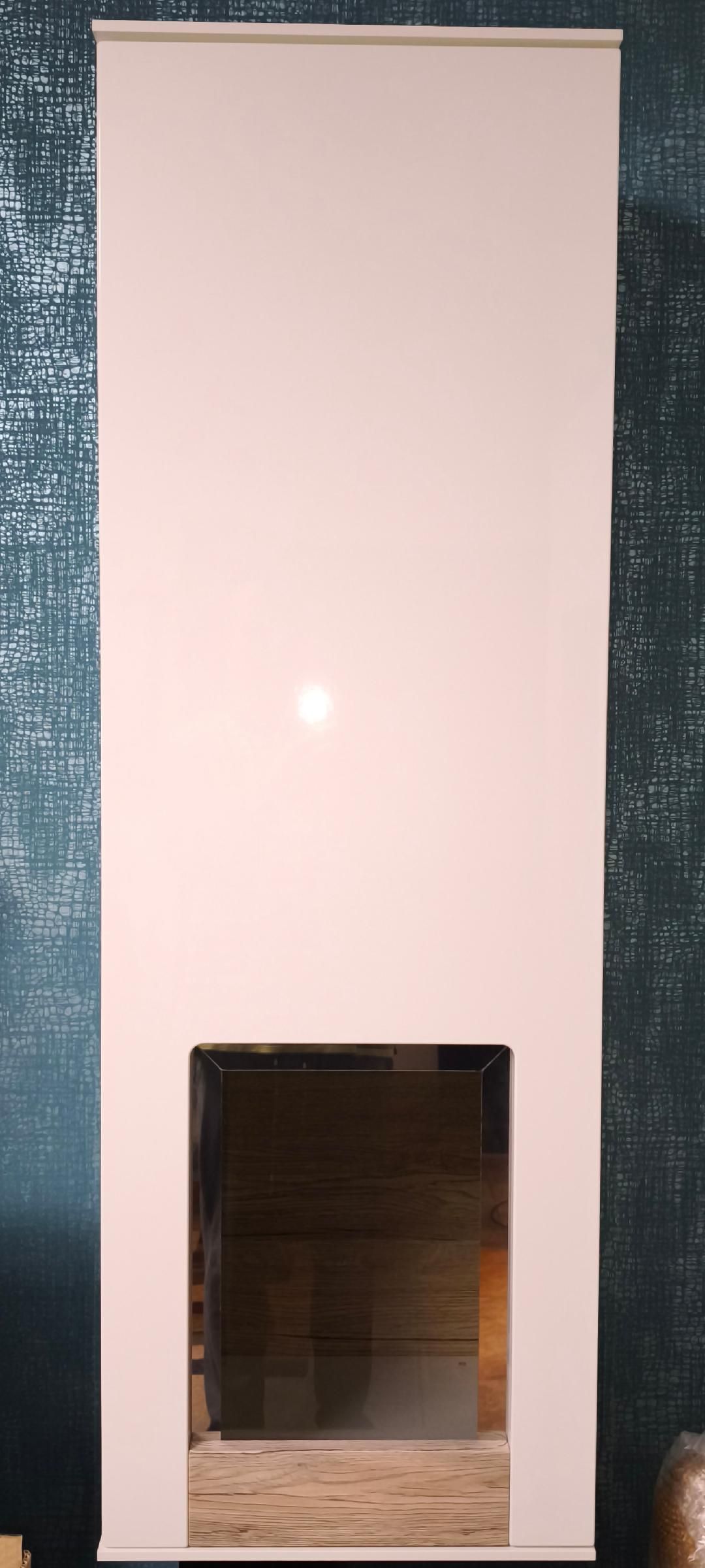 2 Hängeschranke weiß glänzend H 120/ B 40/T 35 cm von arizona set one by Musterring