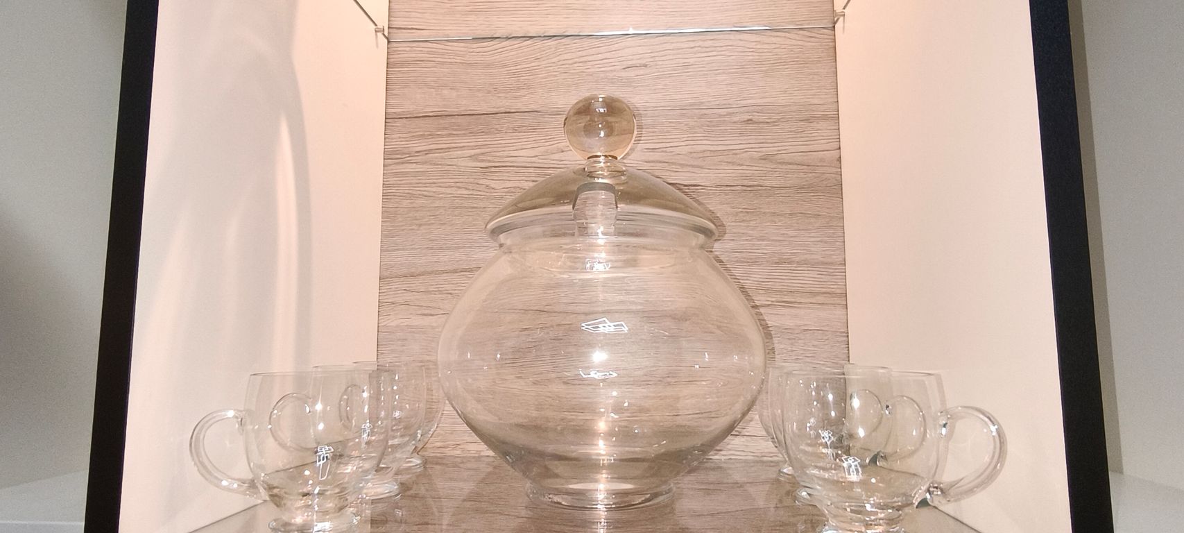 Bowle-Set aus hochwertigem Glas