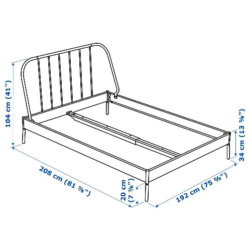 140×200 Bettgestell (Zeitbegrenzt) + Lattenroste