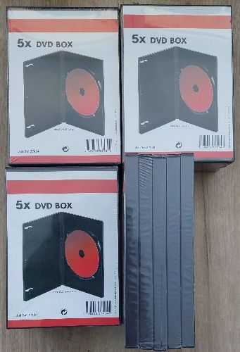 4 Packungen 5x DVD Boxen 