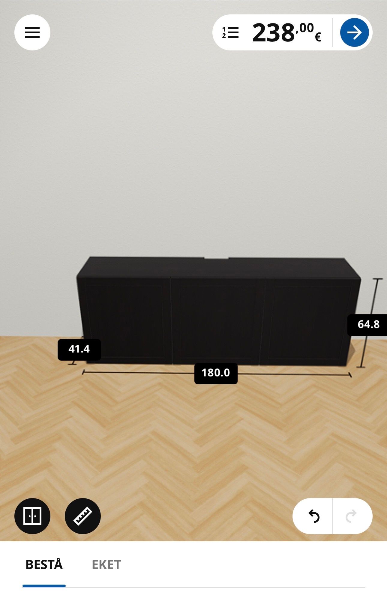 Kommode Besta muss heute raus 