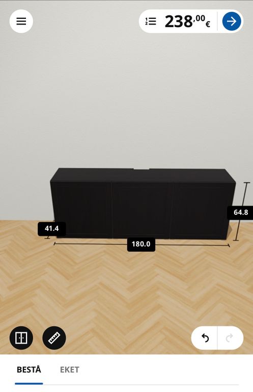 Kommode Besta muss heute raus 