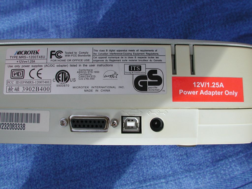 Flachbettscanner Mikrotek ScanMaker 4800