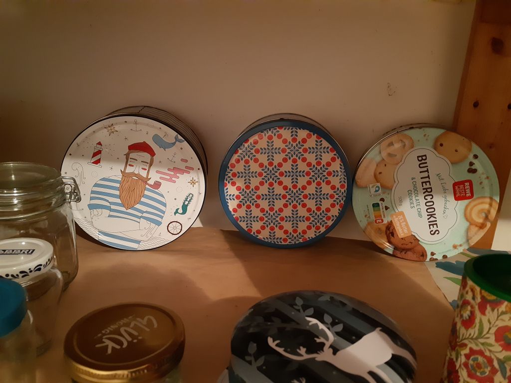 Bunte Dosen