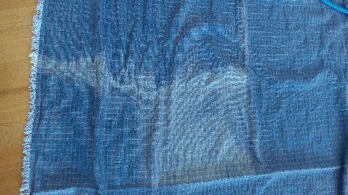 Hängematte Stoff blau