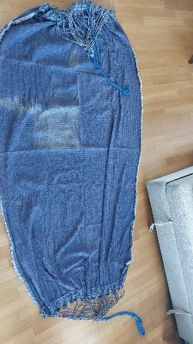 Hängematte Stoff blau