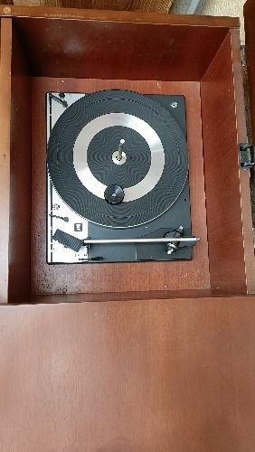 Vintage Musiktruhe Dual + Grundig