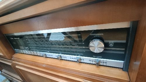 Vintage Musiktruhe Dual + Grundig
