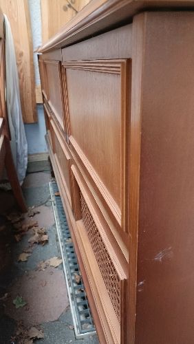 Vintage Musiktruhe Dual + Grundig
