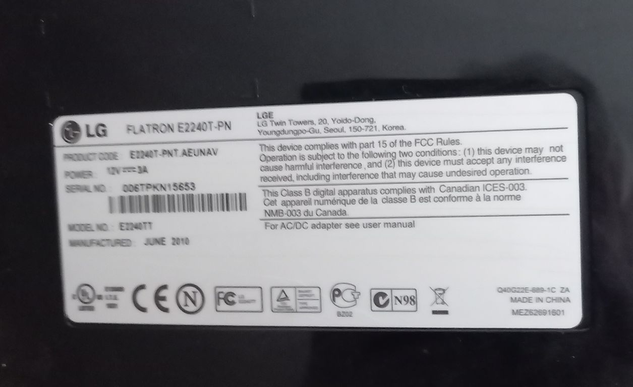 LG Monitor