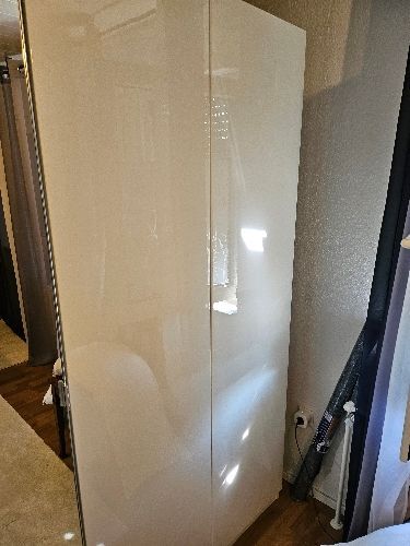 2 x Ikea FARDAL-Türen weiß,  Hochglanz, ohne Scharniere