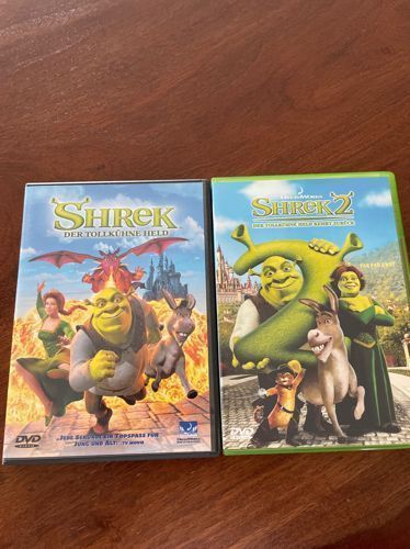 2 DVDs -Shrek der tollkühne Held und Shrek 2